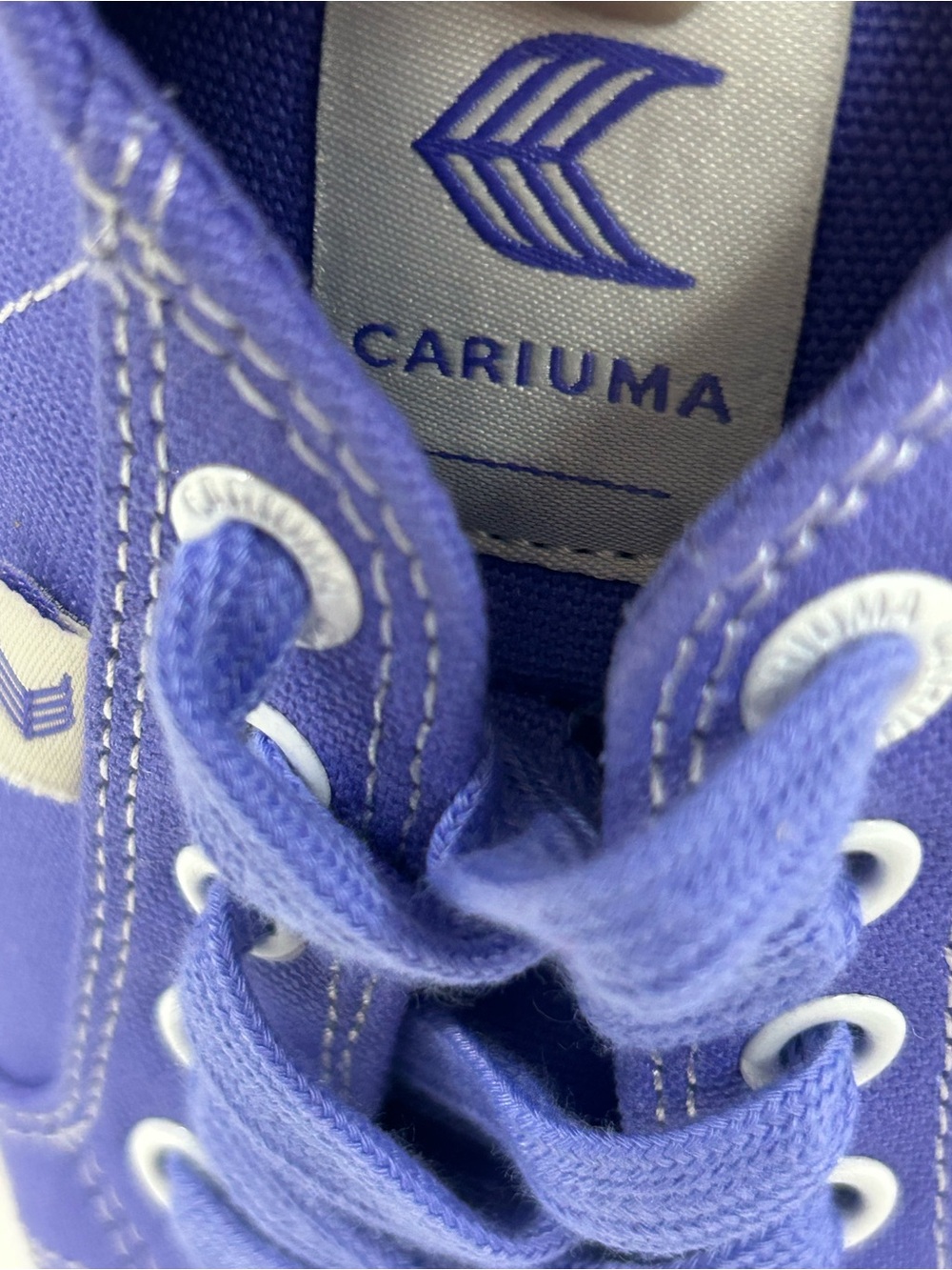 Cariuma Oca Low Pantone Very Peri Low-Top Canvas Sneaker Size 8 NEW - Picture 5 of 10
